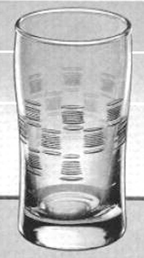 Terrace (Cut 1151) Flat Juice Glass by Libbey Glass Company-1