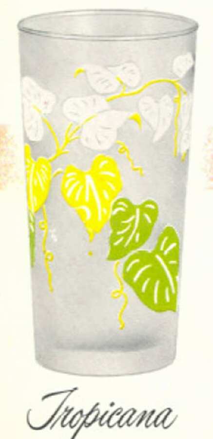 Tropicana Cooler by Libbey Glass Company-1