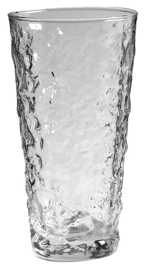 Aztec Crystal 22 Oz Flat Tumbler by Libbey Glass Company-1