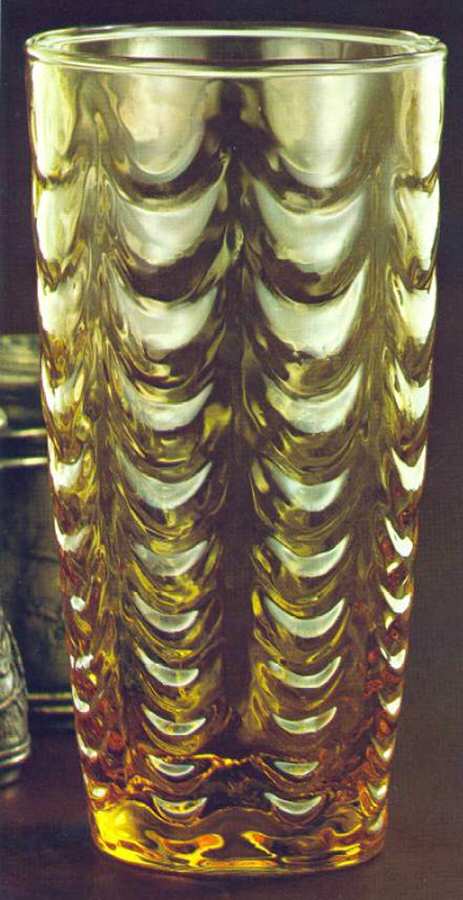 Drape Gold Cooler by Libbey Glass Company-1