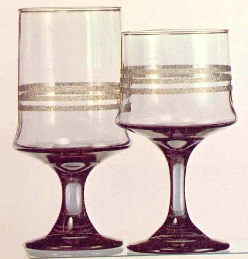 Monaco Water Goblet by Libbey Glass Company-1