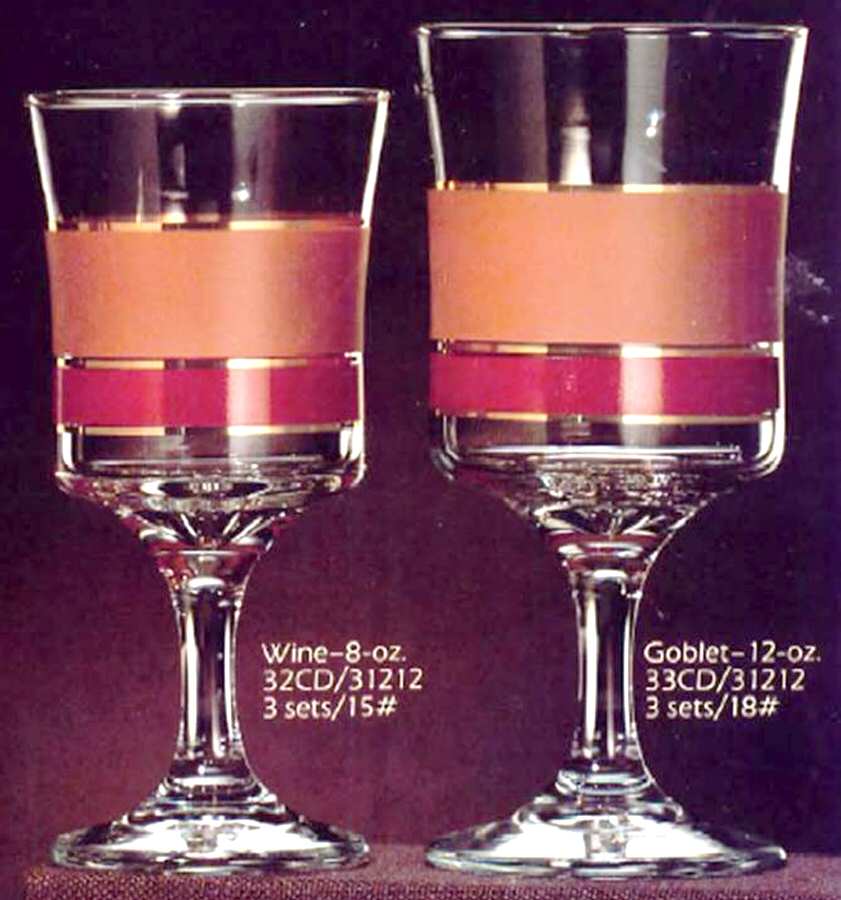 Brandywine Water Goblet by Libbey Glass Company-1