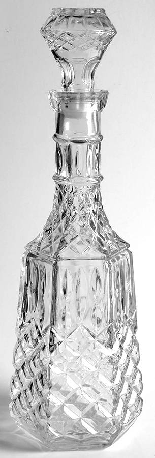 Cambridge Decanter & Stopper by Libbey Glass Company-1