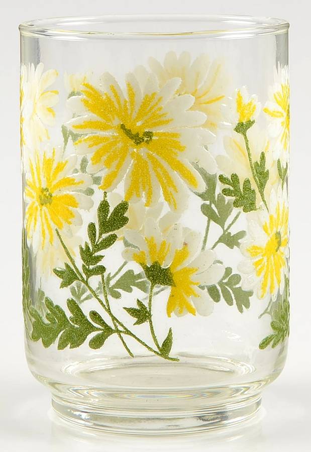 Daisy 10 Oz Flat Tumbler by Libbey Glass Company-1