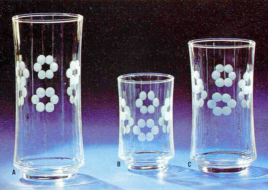 Cluster Cut Cooler by Libbey Glass Company-1