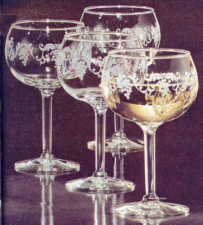 Vintage Grand White Wine by Libbey Glass Company-1
