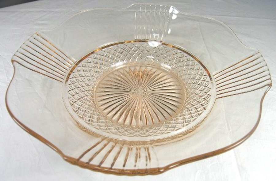 Amy Pink 10" Flared Bowl by Lancaster-1