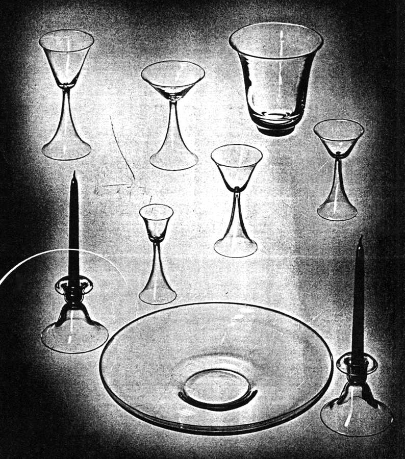 Plymouth Water Goblet by Libbey Glass Company-1