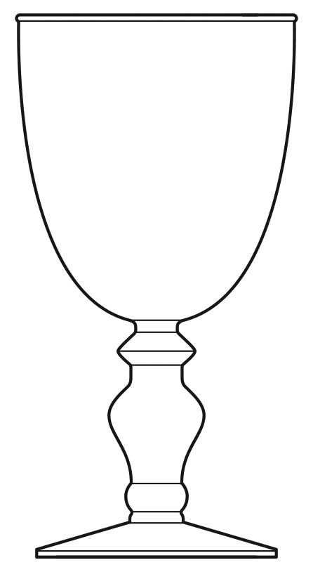 Gala Water Goblet by Le Comptoir Glass-1
