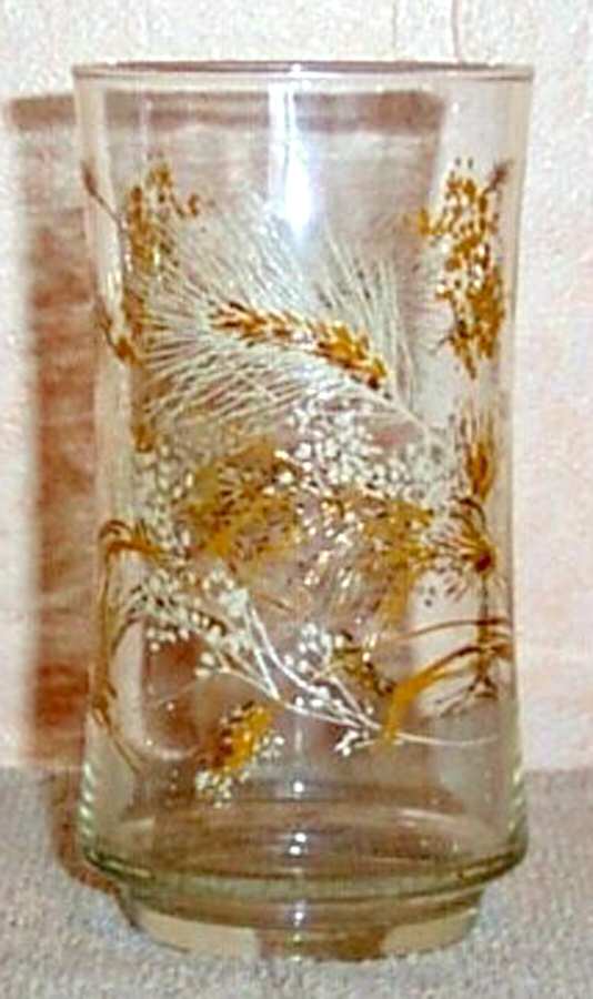 Dried Flowers Beverage by Libbey Glass Company-1