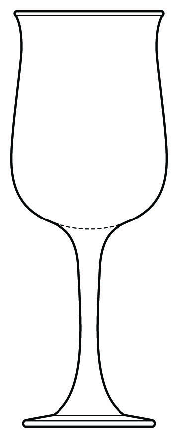 Connoisseur Clear Water Goblet by Libbey Glass Company-1