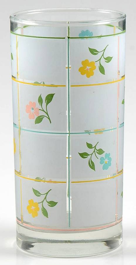 Flower Pane Cooler by Libbey Glass Company-1