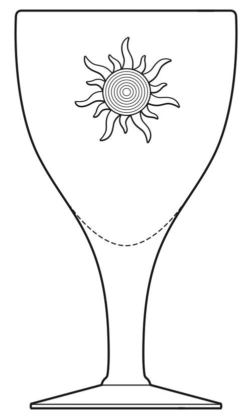 Soleil Wine Glass by La Rochere-1