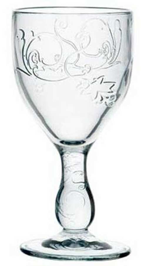 Petit Palais Clear Water Goblet by La Rochere-1