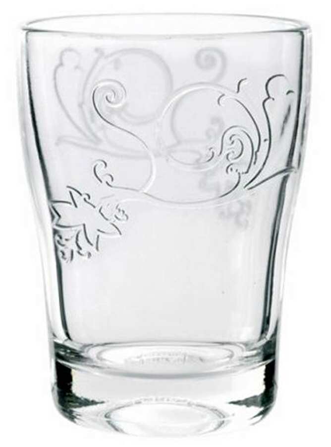 Petit Palais Clear Flat Tumbler by La Rochere-1
