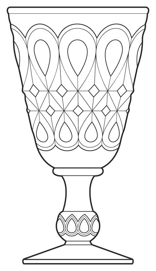 Lyonnais Clear Wine Glass by La Rochere-1