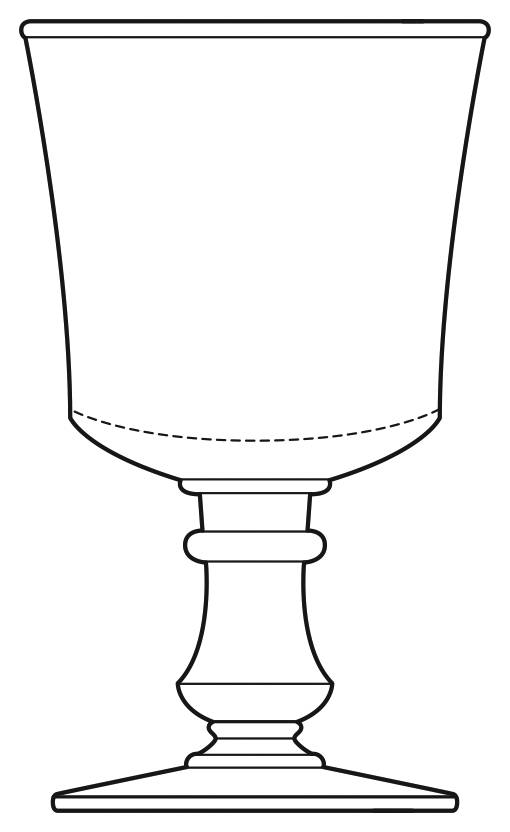 Jacques Coeur Water Goblet by La Rochere-1