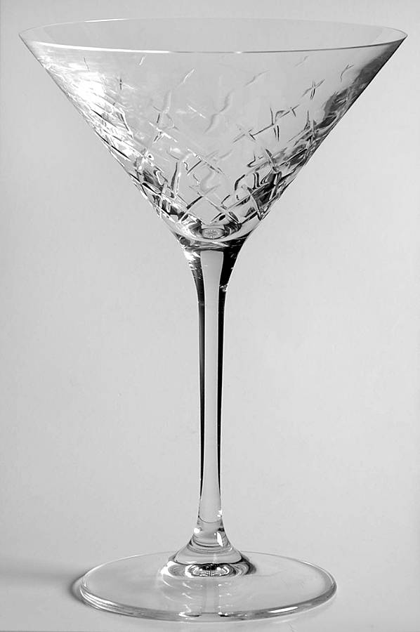 Hollywood Hills Martini Glass by Ralph Lauren Crystal-1