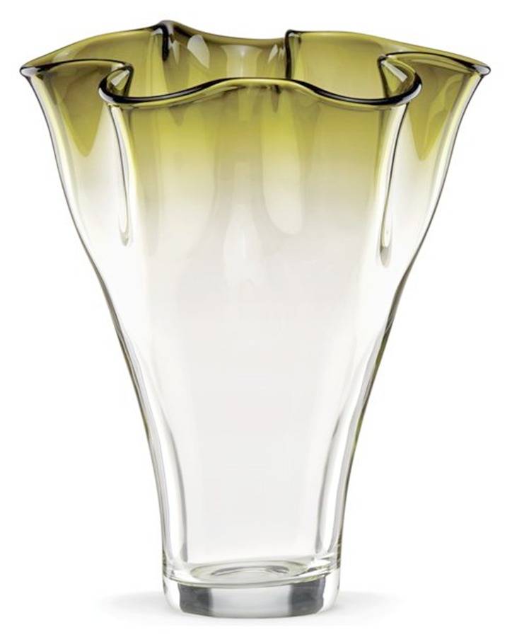 Organics 11''-13'' Green Organic Vase by Lenox-1