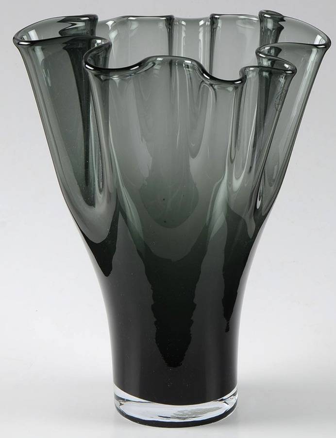 Organics 11''-13'' Smoke Organic Vase by Lenox-1