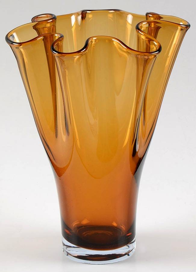 Organics 11''-13'' Amber Organic Vase by Lenox-1