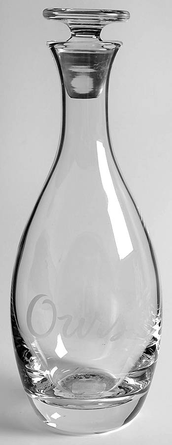 Two of a Kind Decanter & Stopper by Lenox-1