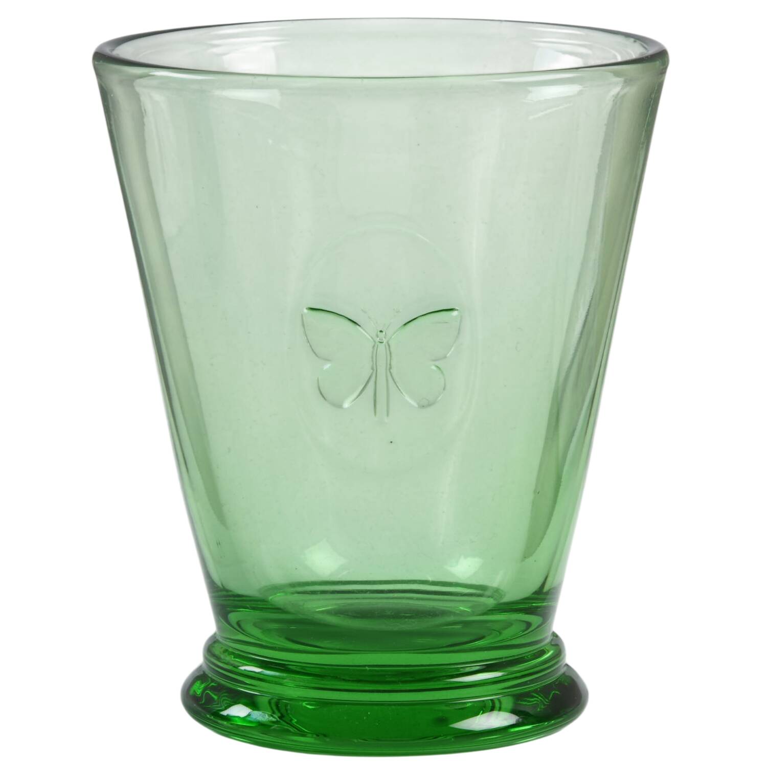Papillon 8 Oz Flat Tumbler by La Rochere-1