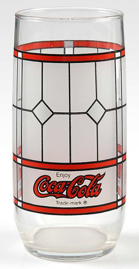 Coca Cola 16 Oz Flat Tumbler by Libbey Glass Company-1