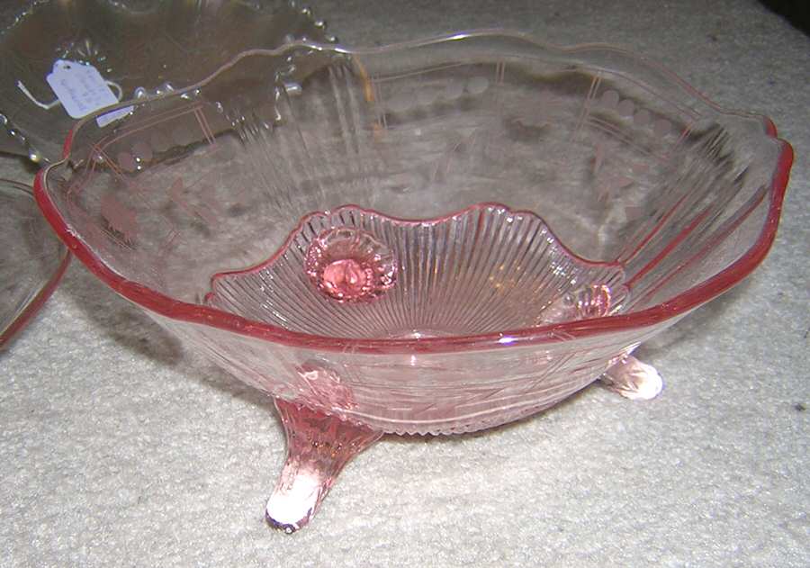868-2 8" 3-Toed Footed Bowl by Lancaster-1