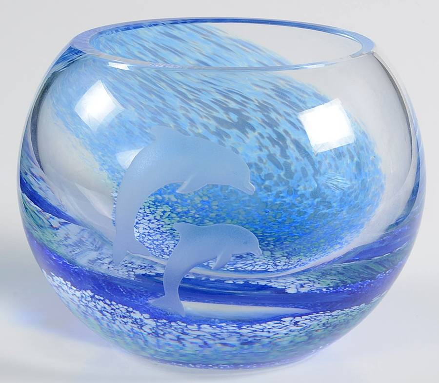 Dolphin Paradise 3" Rose Bowl by Lenox-1