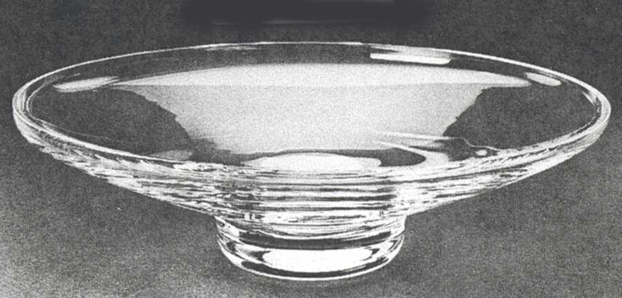 Crystal Gallery Collection 9" Shallow Round Bowl by Lenox-1