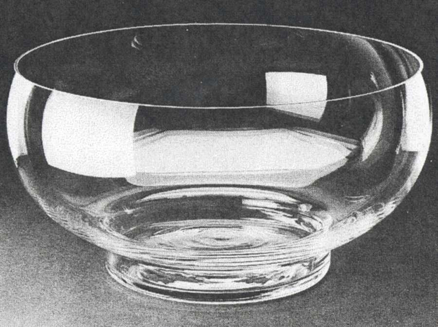 Crystal Gallery Collection 9" Cupped Bowl by Lenox-1