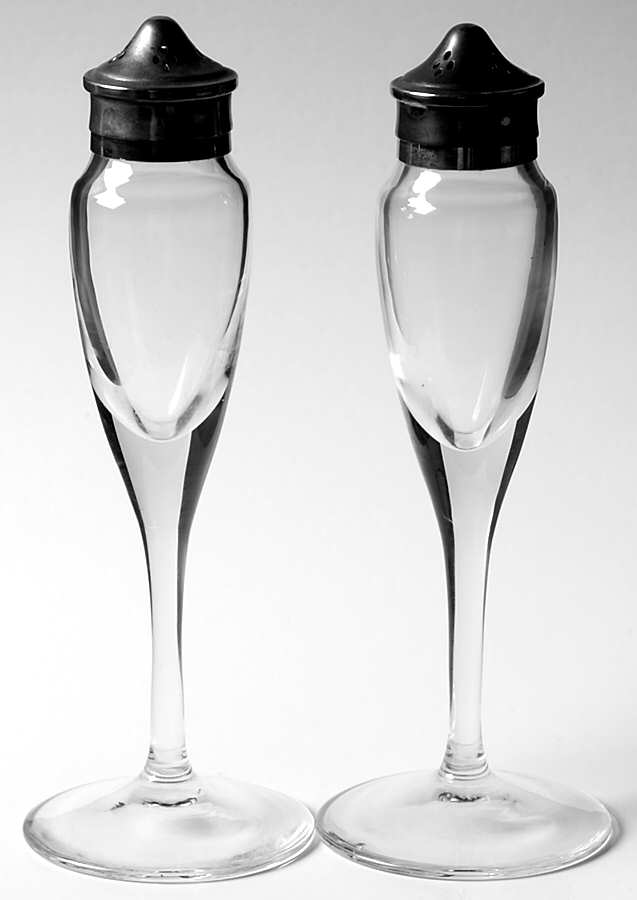 Crystal Gallery Collection Footed Shaker Set & Metal Lids by Lenox-1