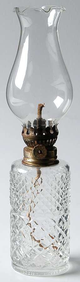 236 Oil Lamp & Shade by Lamplight Farms-1