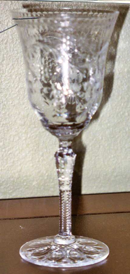 K756-4 Water Goblet by Libbey Glass Company-1