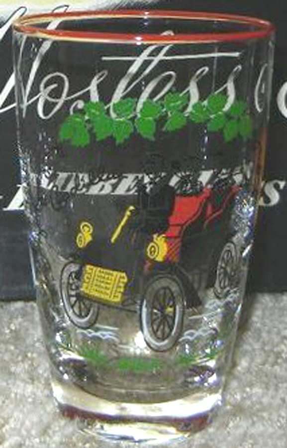 Horseless Carriage Highball Glass by Libbey Glass Company-1