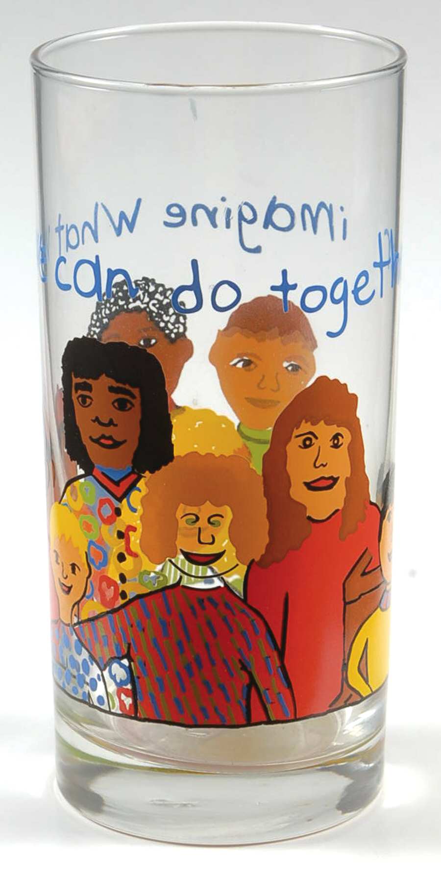Imagine What We Can Do Together 16 Oz Flat Tumbler by Libbey Glass Company-1