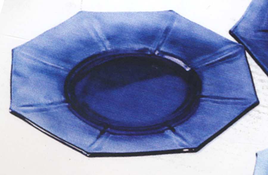Egg Habor Cobalt Blue Luncheon Plate by Liberty Works-1