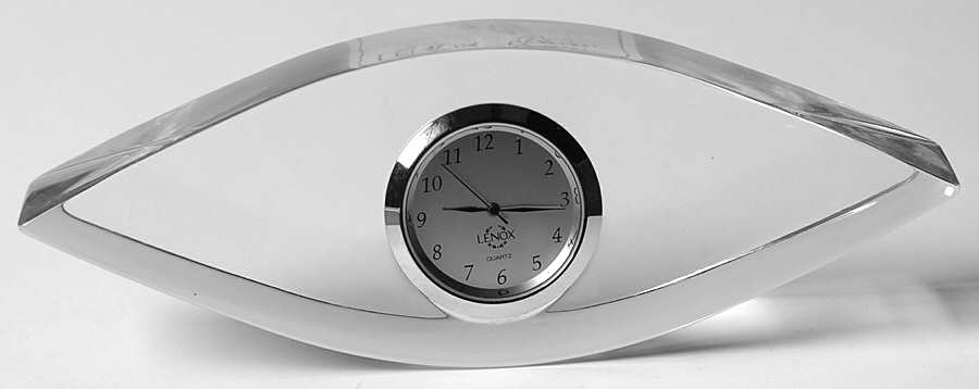 Introspect Small Quartz Clock by Lenox-1