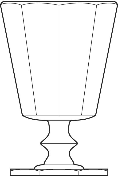 Celeste Water Goblet by Ralph Lauren Crystal-1