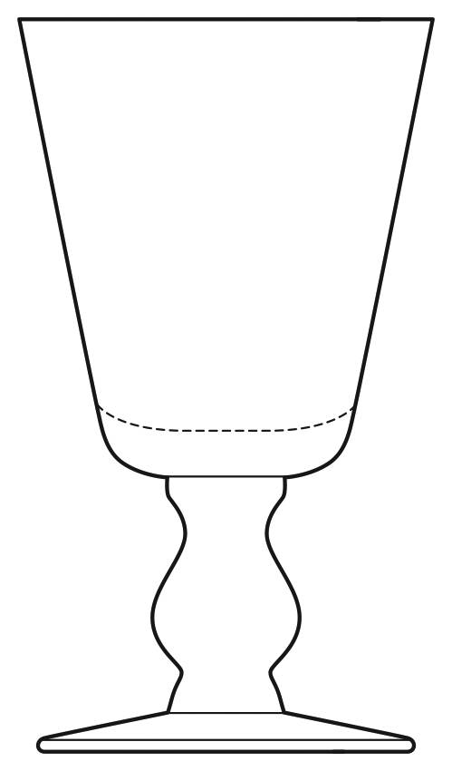 Bocage Water Goblet by La Rochere-1