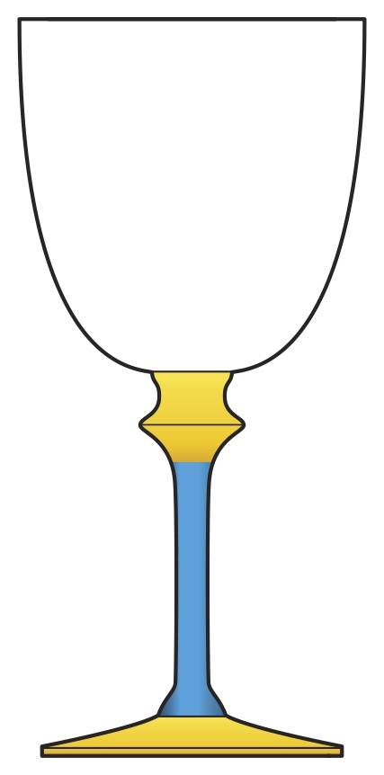 Saphir Water Goblet by La Rochere-1