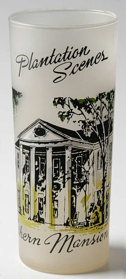 Plantation Scenes Flat Iced Tea by Libbey Glass Company-1