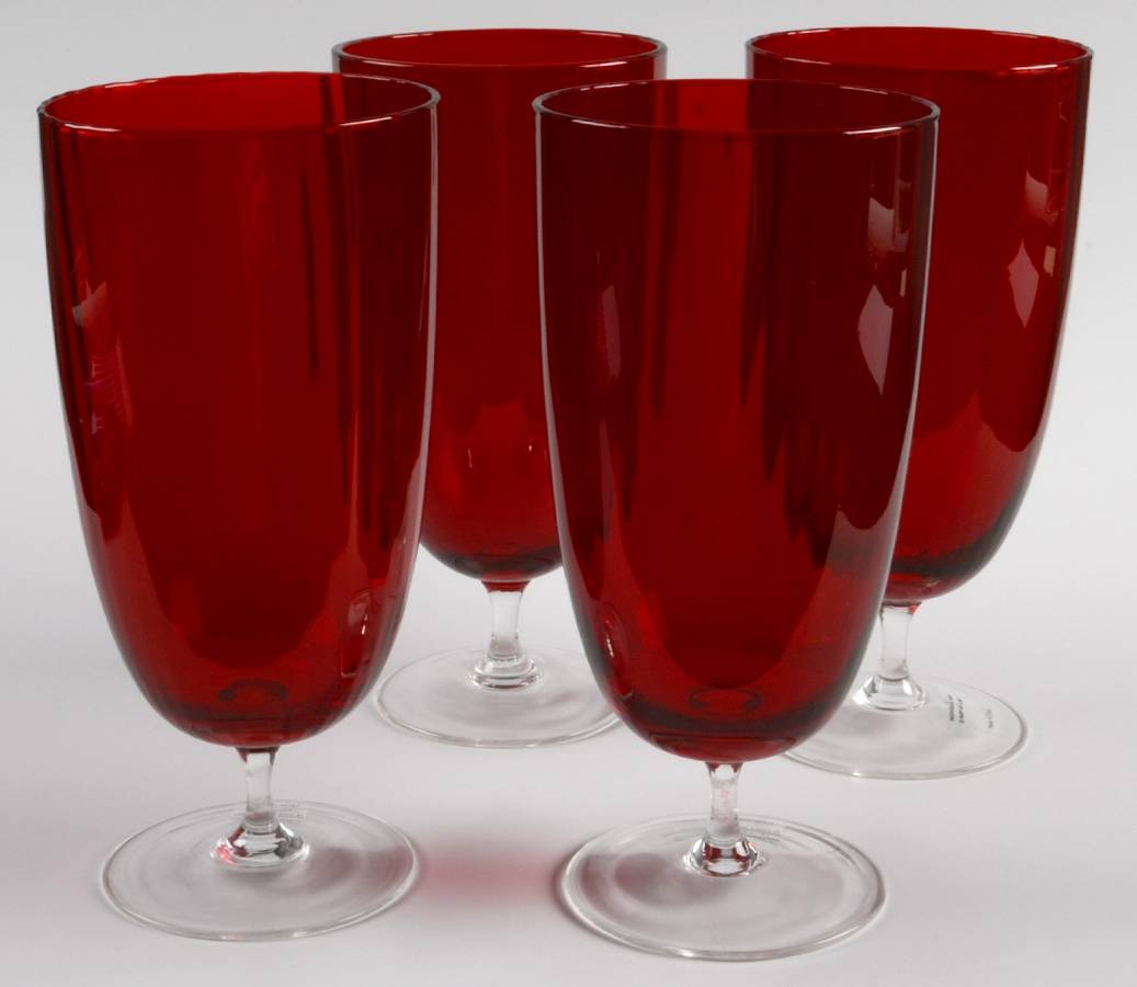 Holiday Optic Red All Purpose Goblet - Set of 4 by Lenox-1