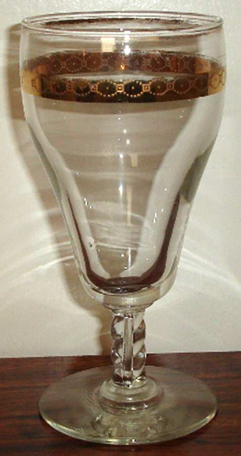 3700-3 Water Goblet by Libbey Glass Company-1