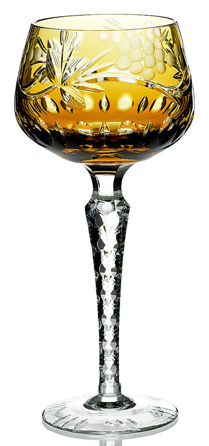 LA5 (Cut Stem) Amber Hock Wine by Lausitzer-1