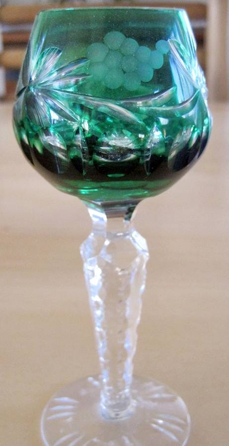 LA5 (Cut Stem) Green Cordial by Lausitzer-1
