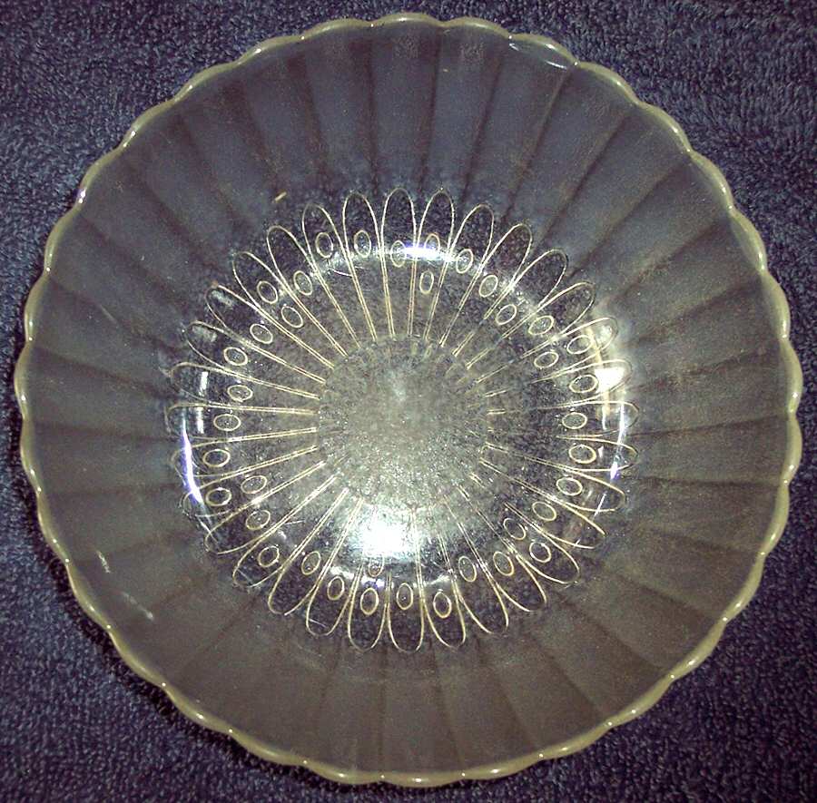 Bouquet Clear 6" Round Bowl by Libbey Glass Company-1
