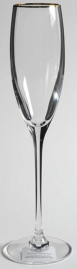 Timeless Gold Signature Fluted Champagne by Lenox-1
