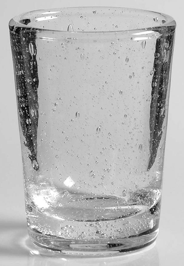 Traditional Clear Vodka Glass by La Verrerie de Biot-1